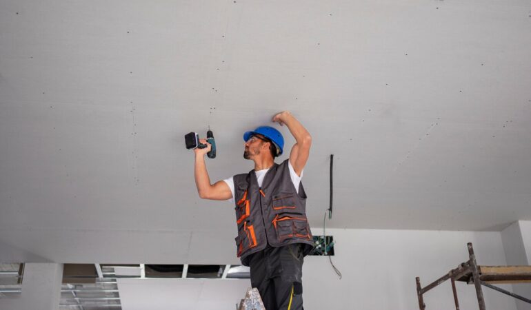 أعمال الجبس بورد للأسقف والجدران في العين 0555232941